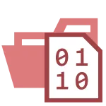 Binary Opened SVG Icon